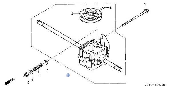 Honda HRR2162SDA Self Propelled Moves Slow